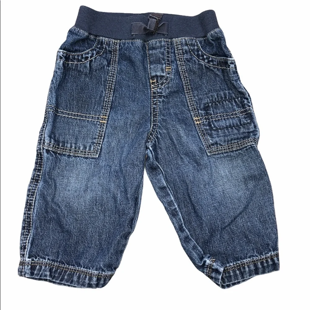 Osh Kosh size 9 months boys denim pants